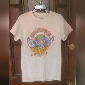 NWOT-Van Halen " Tour Of The World" Tee Shirt